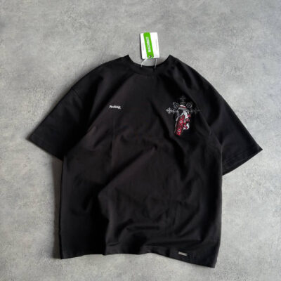 تیشرت ماچینیست رنگ Dark black
