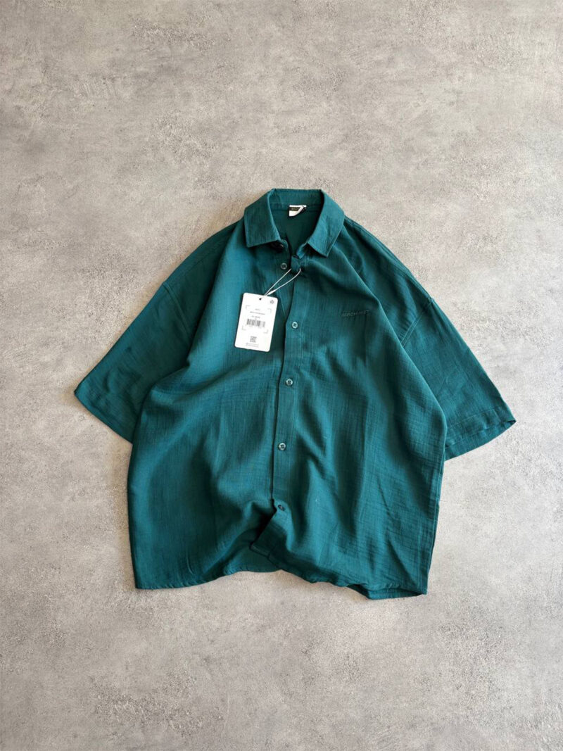 پیراهن بیسیک ماچینیست Oil green