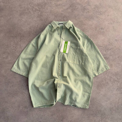 پیراهن ماچینیست رنگ Lime green