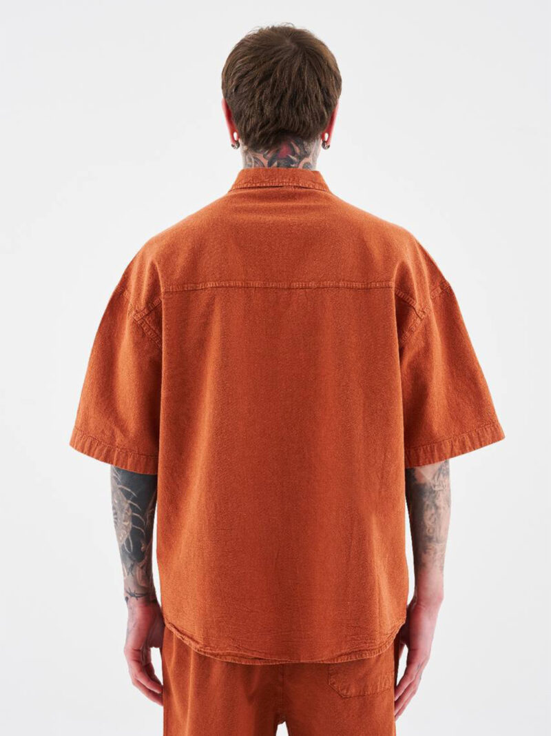 پیراهن ماچینیست رنگ orange - Image 3