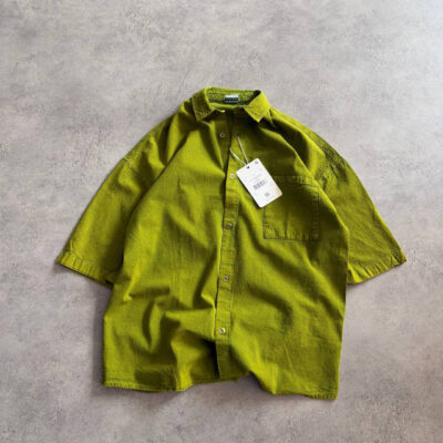 پیراهن ماچینیست رنگ army green
