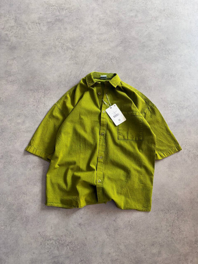 پیراهن ماچینیست رنگ army green