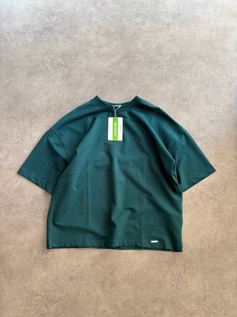 تیشرت boxy ماچینیست رنگ oil green