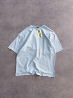 تیشرت بیسیک ماچینیست Oversized رنگ Light blue