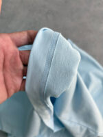 تیشرت بیسیک ماچینیست Oversized رنگ Light blue - Image 7