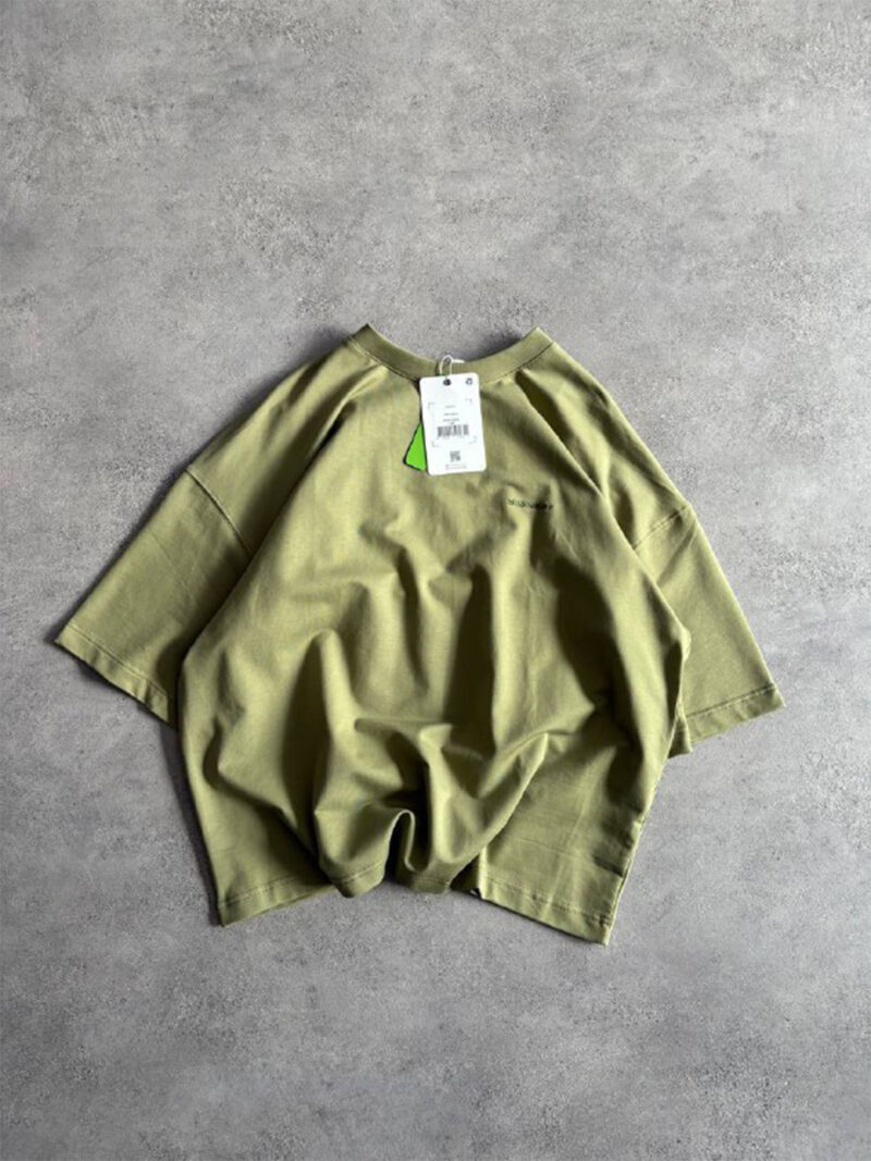 تیشرت باکسی ماچینیست Army green - Image 1