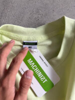 تیشرت باکسی ماچینیست Lime green - Image 4