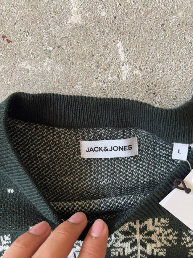 بافت کریسمسی Jack&johns - Image 5