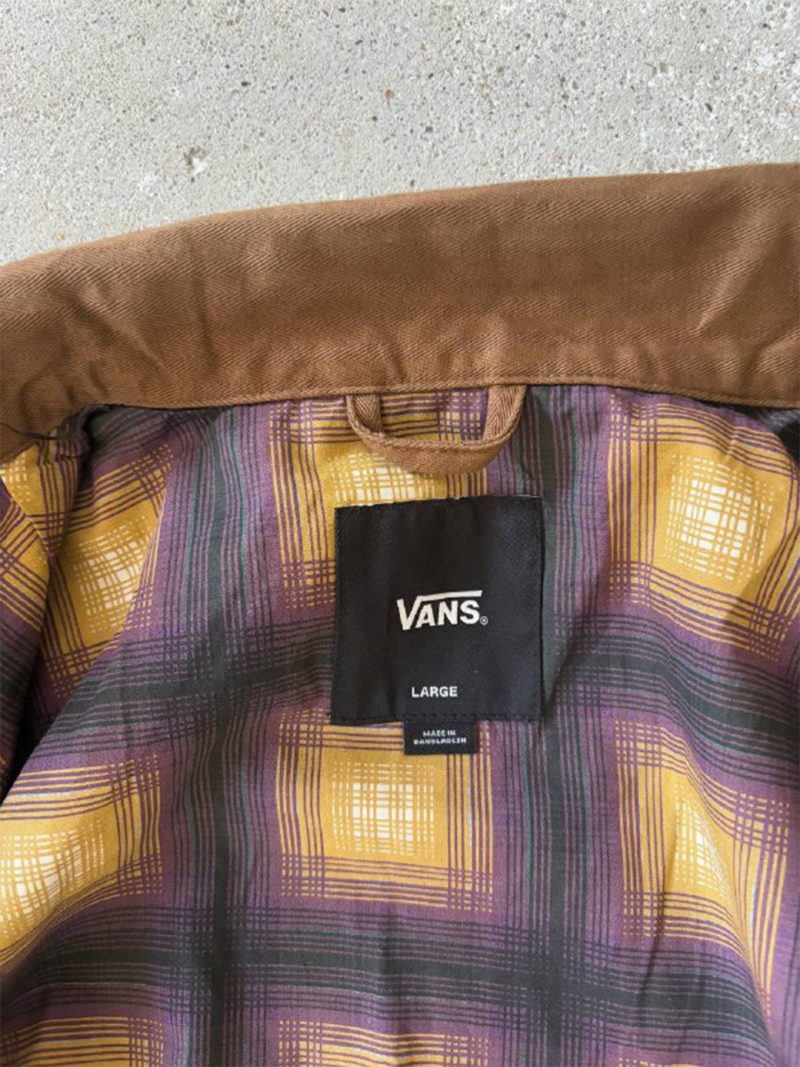 جکت آستر دار اورجینال Vans - Image 4