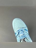 کفش لوویی ویتون اسنیکر LV Trainer Sneaker مدل 51BCOLORE - Image 9