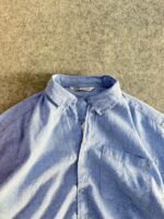 پیراهن کنف ZARA Regular Fit انتخابی بی‌نظیر برای استایل تابستانی و مینیمال - Image 3