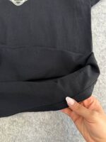 تیشرت اورسایز مردانه برند OSOS مشکی طرح گرافیکی ترکیه وارداتی اورجینال - Image 9