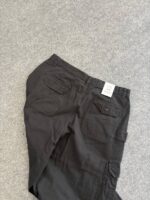 شلوار کارگو ZARA مردانه | نخ کتان گرم‌دار با دمپا کش | استایل ترندی و راحت - Image 5