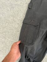 شلوار کارگو ZARA مردانه | نخ کتان گرم‌دار با دمپا کش | استایل ترندی و راحت - Image 3