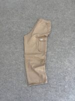 شلوار کارگو ZARA مردانه | نخ کتان گرم‌دار با دمپا کش | استایل خیابانی و روزمره - Image 6