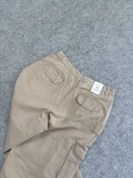 شلوار کارگو ZARA مردانه | نخ کتان گرم‌دار با دمپا کش | استایل خیابانی و روزمره - Image 5