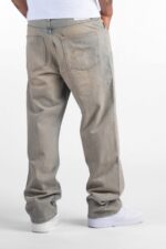شلوار جین Sand Washed Rivet Denim برند Outtype - Image 2